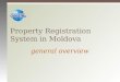 Property Registration System in Moldova