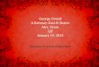 George Orwell A.Rahman Ziad Al Shater Mrs. Timm 12F January 19, 2014