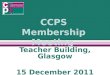 CCPS Membership Meeting