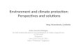 Environment and climate protection: Perspectives and solutions Heng  Monychenda, Cambodia