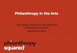 Philanthropy in the Arts
