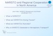 NARSTO and Regional Cooperation in North America