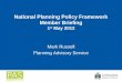 National Planning Policy Framework Member Briefing 1 st  May 2012
