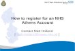 How to register for an NHS Athens Account