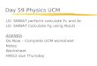 Day 59 Physics UCM