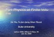Pion Physics at Finite Volume