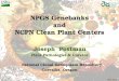 NPGS Genebanks and NCPN Clean Plant Centers