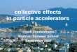 collective effects in particle accelerators