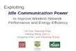 Idle Communication Power