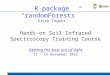 R package “ randomForests ”  Erick Towett