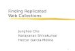 Finding Replicated Web Collections