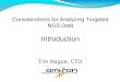 Considerations for Analyzing Targeted NGS Data Introduction