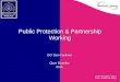 Public Protection & Partnership Working