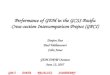 Performance of GEM in the GCSS Pacific Cross-section Intercomparison Project (GPCI)