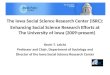 The Iowa Social Science Research Center (ISRC):