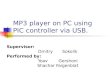 MP3 player on PC using PIC controller via USB