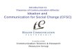 Introduction to Theories of Communication Effects: Ideation and