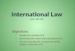 International Law (text: 280-285 )