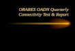 ORARES OADN Quarterly Connectivity Test & Report