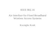 IEEE 802.16 Air Interface for Fixed Broadband Wireless Access Systems