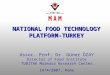 NATIONAL FOOD TECHNOLOGY PLATFORM-TURKEY