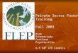 Private Sector Forester Training Fall 2003 Avon Schenectady Cortland Fayetteville