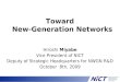 Toward   New-Generation Networks
