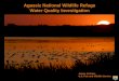 Agassiz National Wildlife Refuge Water Quality Investigation