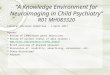 “A Knowledge Environment for Neuroimaging in Child Psychiatry” R01 MH083320