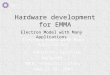 Hardware development for EMMA