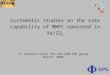 Systematic studies on the rate capability of MWPC operated in Xe/CO 2