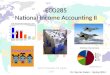 ECO285 National Income Accounting II