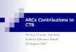 ARCs Contributions to CTB
