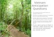Vietnam Anticipation  Questions