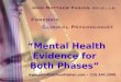 “Mental Health Evidence for  Both Phases”