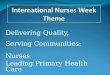 International Nurses Week Theme