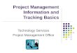 Project Management Information and Tracking Basics