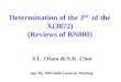 Determination of the J PC  of the X(3872) (Reviews of BN800)