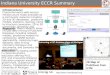Indiana University ECCR Summary