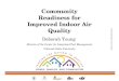 Community Readiness for Improved Indoor Air Quality Deborah Young