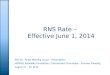 RNS Rate –  Effective June 1, 2014