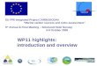 WP11 highlights:                  introduction and overview
