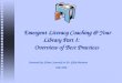 Emergent Literacy Coaching @ Your Library Part I: Overview of Best Practices