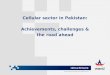 Cellular sector in Pakistan: Achievements, challenges & the road ahead