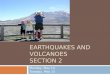Earthquakes and Volcanoes Section 2
