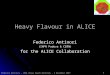 Heavy Flavour in ALICE