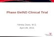 Phase 0/eIND Clinical Trial