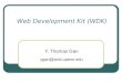 Web Development Kit (WDK)