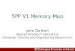 SPP V1 Memory Map