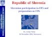 Slovenian participation in FP5 and preparation on FP6